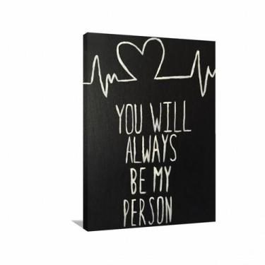 Imagem de Quadro decorativo Greys Anatomy My Person - Tela em Tecido - Wall Fram