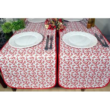 Imagem de Caminho de Mesa Matelado - Pimentas - Arte & Tear