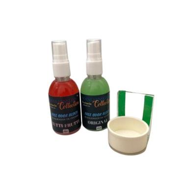 Imagem de Kit 2 Bloqueador Odores Free Odor Block Eliminador Odores + Suporte + 