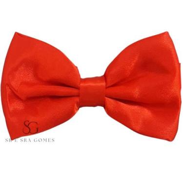 Imagem de Gravata Borboleta Vermelha Para Padrinhos E Eventos. - Hero Men