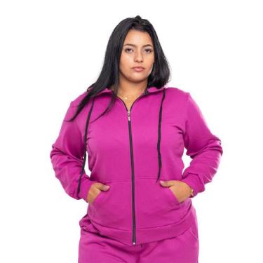 Imagem de Blusa de Moletom Feminina Corte Slim Conforto e Sofisticação Confira A