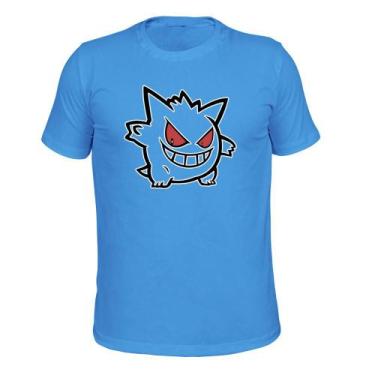 Imagem de Camiseta Plus Size Unissex Malha 30.1 Bolinha Rindo - Surprass, Azulcl