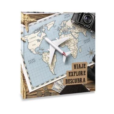 Imagem de Álbum de Fotografia Viagem 500 Fotos 10x15 Rebites Ical, 716