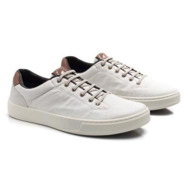 Imagem de Sapatenis Casual Masculino em lona na cor Areia - Preserva, 41, Bege