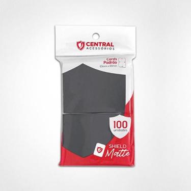 Imagem de Central Shield Matte 100un Para Cartas Pokémon Magic Ardósia - Central