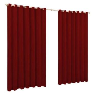 Imagem de Cortina Para Sala Ou Quarto 3,00x2,50 metros Grande Envio Rápido - Cid