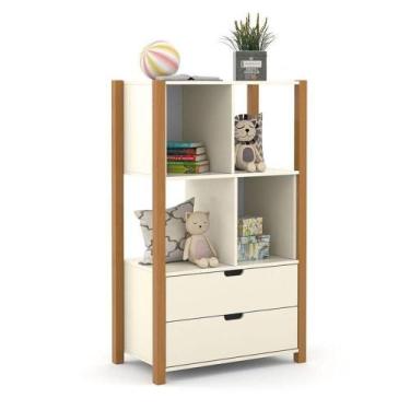 Imagem de Armário Organizador Kids Liv Off White Freijó - Matic - MATIC MÓVEIS