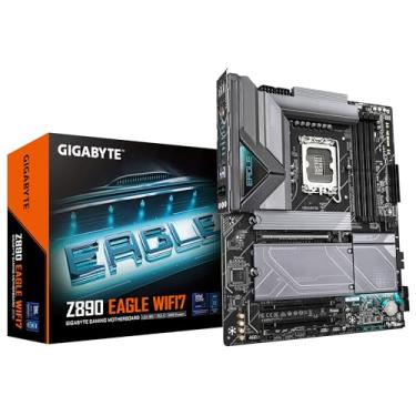 Imagem de Placa Mãe Gigabyte Z890 EAGLE WIFI 7 (LGA 1851/4xDDR5/USB4 TYPE-C/DP/M.2/2.5GbE)