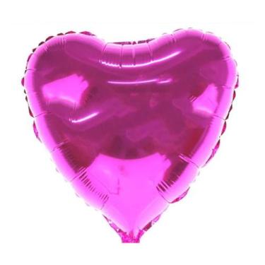 Imagem de Balão de Coração Metalizado - 18 Polegadas - Extra Festas, Pink