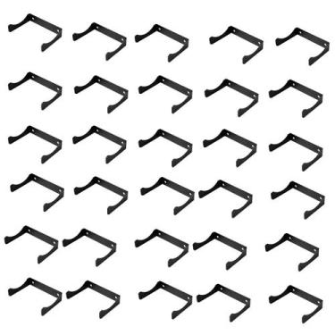Imagem de Suportes De Garrafa De Parede Sterk Aço Carbono 12cm Decoração Organiz