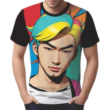 Imagem de Camisa Camiseta Tshirt K-pop Moda Coreana Pop Art Ásia 12 - Enjoy Shop