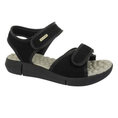 Imagem de Sandália Papete Feminina Ortopédica Anatômica Massageadora Leve Macia 