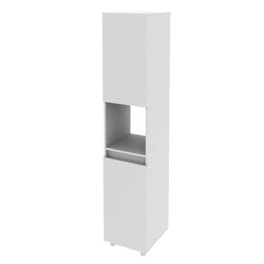 Imagem de Armário Multiuso 2 Portas 1 Nicho BL3312 Branco - Tecno Mobili, Branco