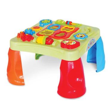 Imagem de Mesa De Atividades Infantil Didática Mesinha Interativa Com Som Maral 
