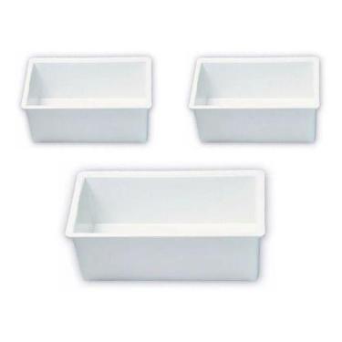 Imagem de 1 Forma Para Queijo Mussarela 4kg + 2 Formas De 1kg Injesul