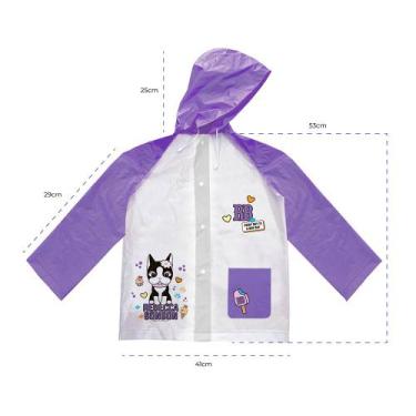 Imagem de Capa de Chuva Infantil Rebecca Bonbon Original RB2104, Lilás