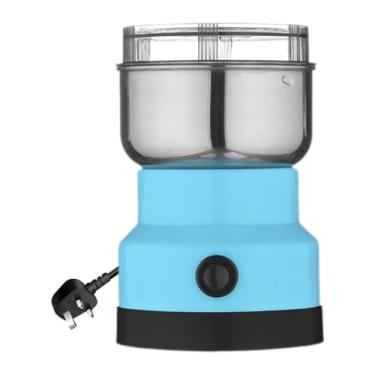Imagem de Ioensy Máquina de moer a seco moedor elétrico aço inoxidável moedor de café elétrico mini moedor de café tempero ferramenta de cozinha amendoim