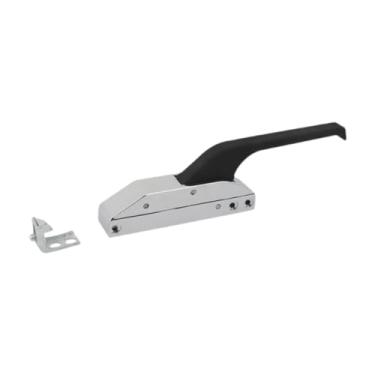 Imagem de DimyFew Fechadura de porta de armazenamento frio, conjunto de maçaneta de portas frias, resistente, ajustável, fechadura de casa, fácil instalação, kit de