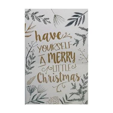 Imagem de American Greetings Cartões de Natal com envelopes – 12,5 cm x 19,5 cm (Pequeno Natal – 16 quilates)