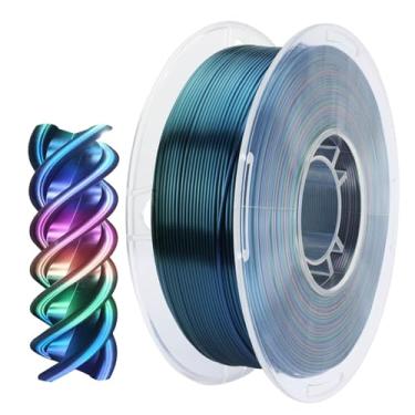 Imagem de Filamento de impressora 3D Silk Rainbow A PLA Filament Cosmic Series 1KG 1,75 mm