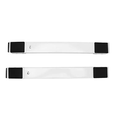 Imagem de Pedestal Ajustável para Lavadora e Secadora Com Rodas - Rack Universal para Geladeiras e Lavadoras e Secadoras - Opções multicoloridas: Prata, Preto, Branco (Branco)