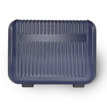 Imagem de Frasqueira Maleta Rígida ABS Viagem Nessaire Maquiagem Suporte Mala