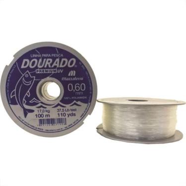 Imagem de Linha Pesca Mazzaferro Branca 0,60Mm X100M 19Dp1B060 - Kit C/10