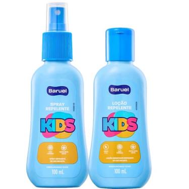 Imagem de Kit Repelente Baruel Baby Infantil Spray + Loção 100ml - Baruel