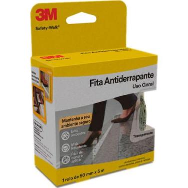 Imagem de Fita Antiderrapante 3M Int.5M Trans/Loc.Seco - 3M MELHORIA DO LAR