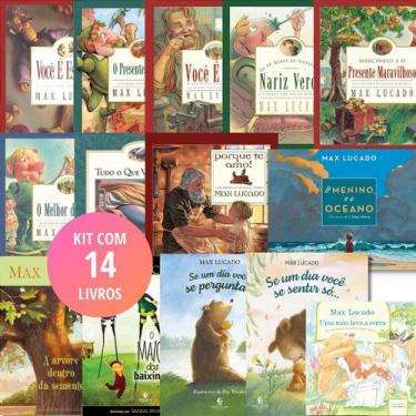 Imagem de Kit Max Lucado Infantil Coleção - (14 Livros) - Thomas Nelson - Exclus