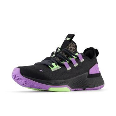 Imagem de New Balance Tênis feminino FuelCell Trainer V2 Cross, Preto/Roxo Fade, 40