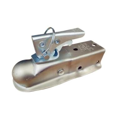 Imagem de JicSuXi Acessório de tampa de acoplamento de trailer de bola de 1-7/8 "substitua o acoplador de reboques retos por trailers de iate multifuncionais práticos, Style a