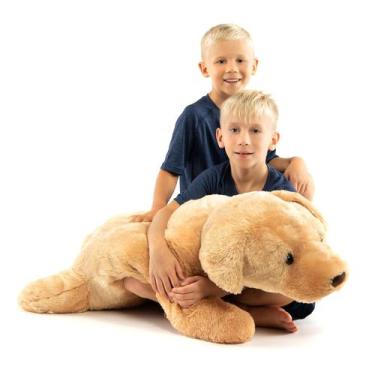Imagem de Cachorro de Pelúcia Gigante RB Royal Brooks - 89x38cm