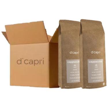 Imagem de Kit 2 Cappuccinos Zero Açúcar e Sem Glúten 1 Kg Di Capri