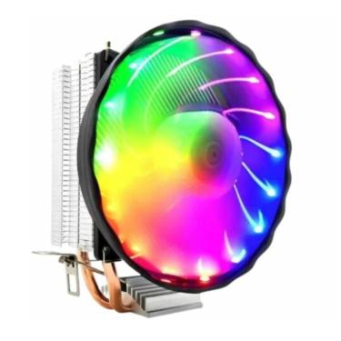 Imagem de Cooler Para Processador Intel E Amd Rgb Gamer Kp-Vr330 Knup