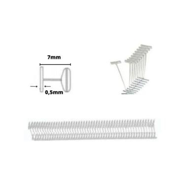 Imagem de Pino Tag Pin Para Fixação De Etiquetas 7MM 10000 Unidades Confecção Lo