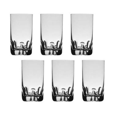 Imagem de Copo De Cristal Bohemia Para Água e Suco 230 ml Trio 6 Peças - Bohemia