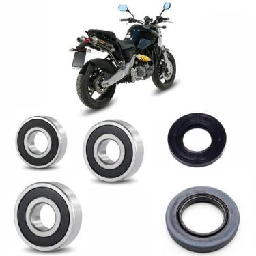 Imagem de Rolamentos Roda Traseira YAMAHA MT03 2007-2008 kit - AD Parts