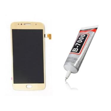 Imagem de Tela Display Lcd Touch Para Moto G5s D+ Cola100ml