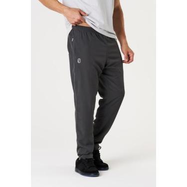 Imagem de Calça Esportiva Microfibra - Shenus, GG, Chumbo