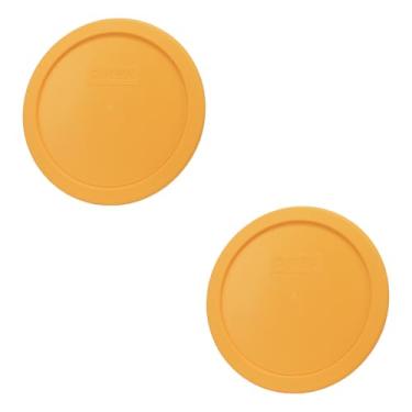 Imagem de Pyrex Tampa amarela 7401-PC com 3 xícaras de limão (pacote com 2) - Feito nos EUA