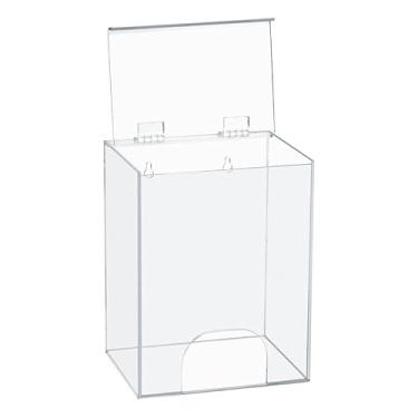 Imagem de Inevibe Dispensador De Rede De Cabelo E Porta-Luvas, Armazenamento Universal De Acrílico Para Protetores De Barba, Óculos De Segurança, Máscaras Faciais, Protetores De Sapatos, Protetores De Ouvido