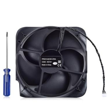 Imagem de Ventilador de refrigeração interno de substituição do Xbox Series X, substituição do ventilador interno do cooler para Xbox Series X com chaves de fenda e pasta térmica
