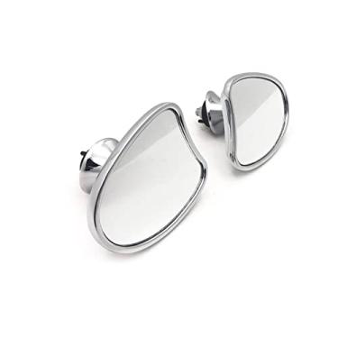 Imagem de HTTMT MT442- Espelhos retrovisores cromados compatíveis com Harley Touring FLHX FLHT 2014-Later