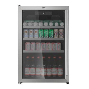 Imagem de Cervejeira eos Premium 115 Litros Frost Free com Compressor e Porta de Vidro ECE130 220V