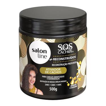 Imagem de Ativador de Cachos sos Cachos Arginina Reconstrução Salon Line 500g