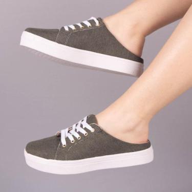 Imagem de Tênis Feminino Mule Babuche Calce Fácil - LG Camilla Calçados