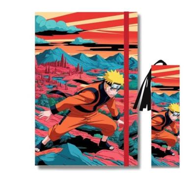 Imagem de Caderno Naruto 01 – Capa Flexível A5 (50 Folhas) + Marcador de Página