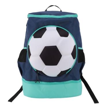 Imagem de Mochila de Futebol, Bolsa de Treinamento de Bolsas de Futebol Multifuncional de Tecido Oxford Com Compartimento de Sapatos (Tamanho das crianças (bola de tamanho 4))