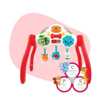 Imagem de Mobile Bebe Mesa De Atividade Infantil Educativa 3 Estágiaos - Wifun